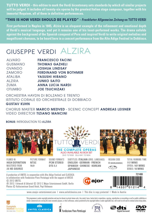 Verdi: Alzira