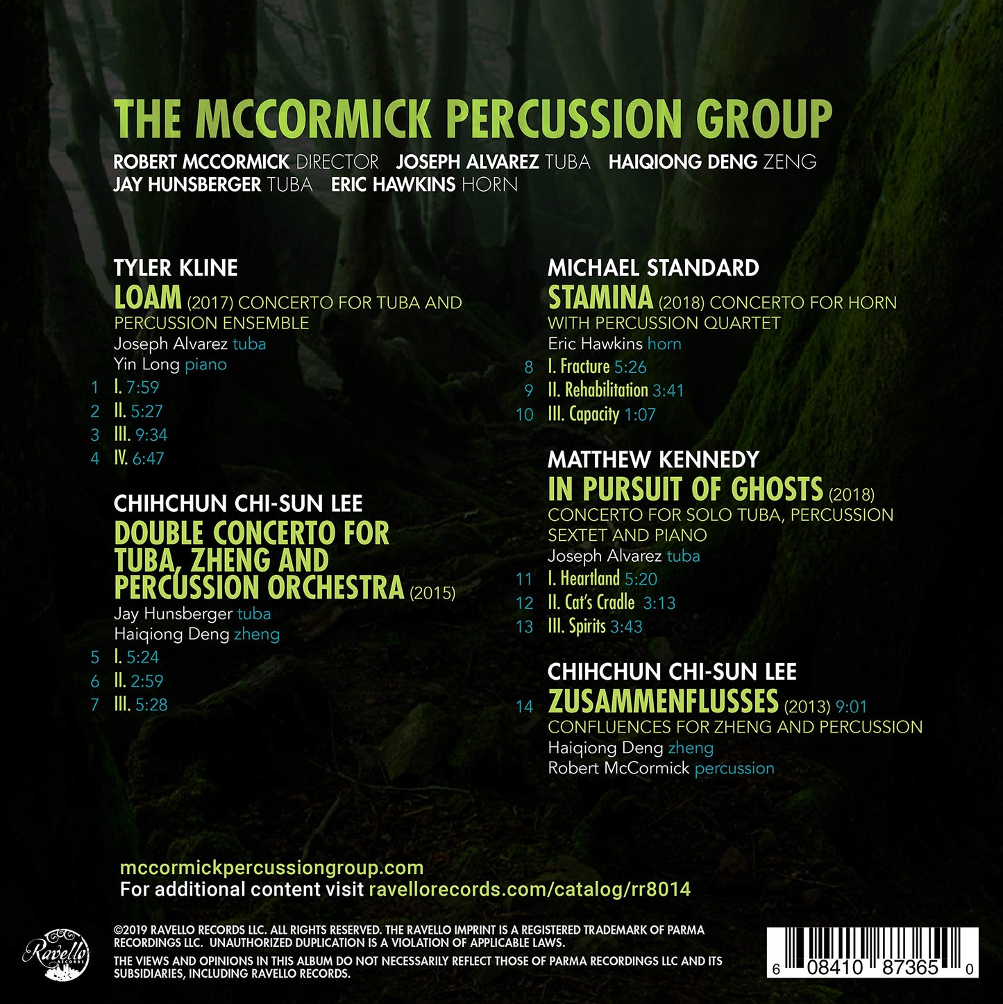 Soli for Tuba, Zheng, Horn, with Percussion