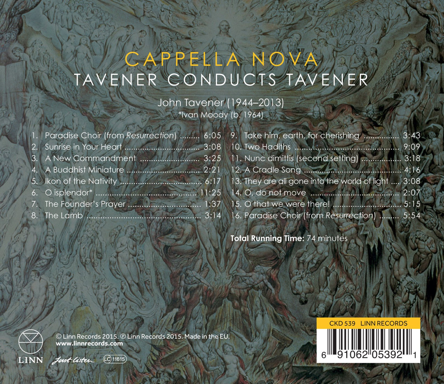 Tavener Conducts Tavener