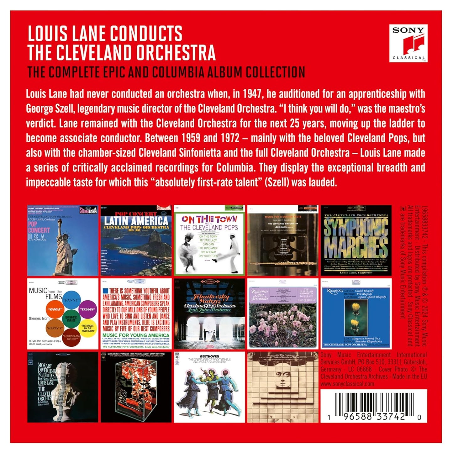 Louis Lane Conducts the Cleveland Orchestra – The Complete E