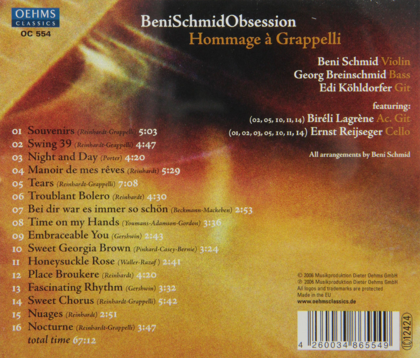 BENISCHMIDOBSESSION: HOMMAGE A