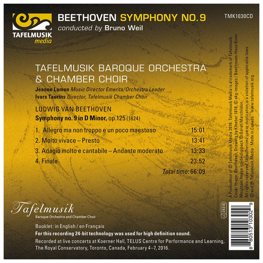 Beethoven: Symphony No. 9 in D Minor, Op. 125 "Choral" (Live