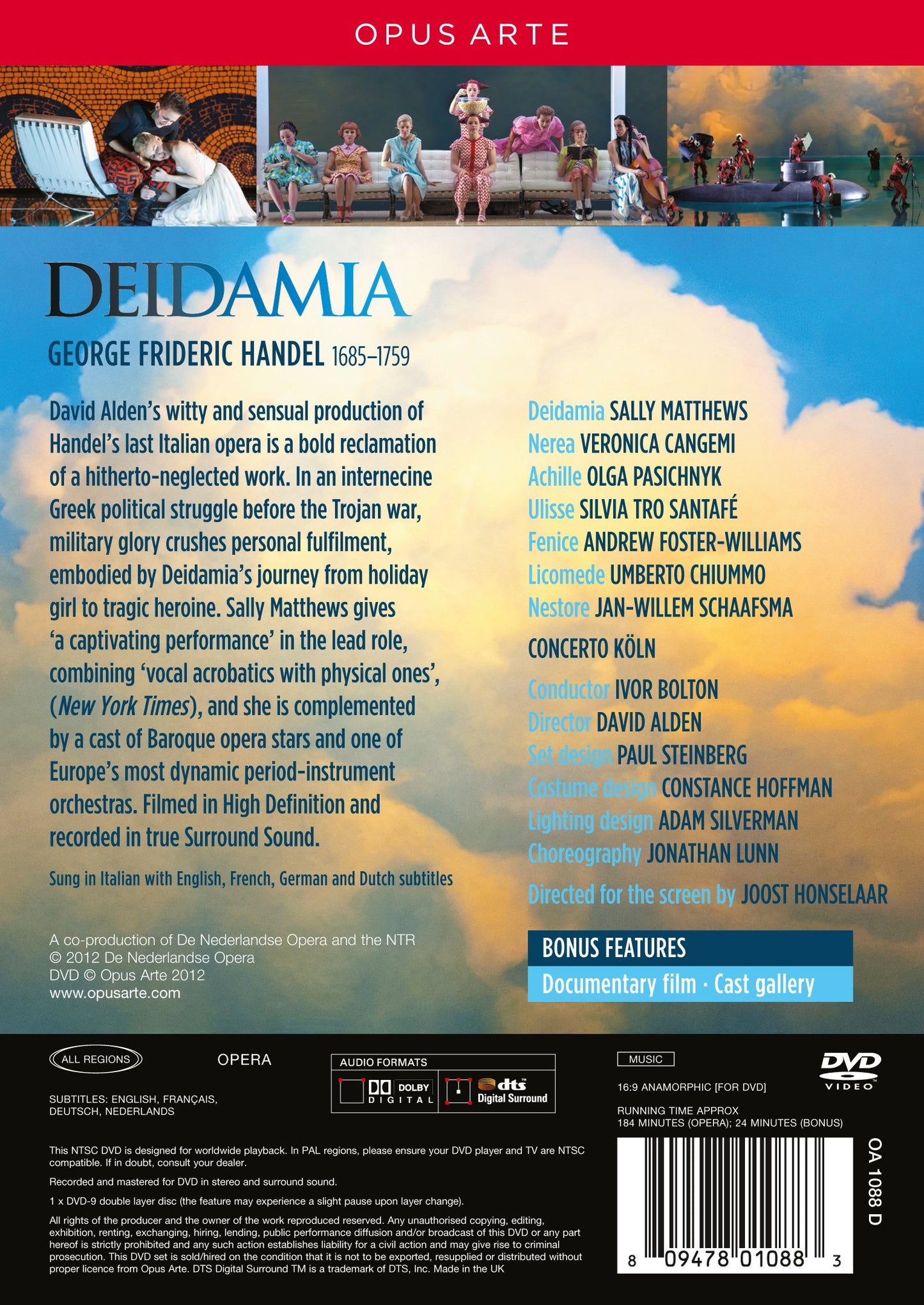 Handel: Deidamia