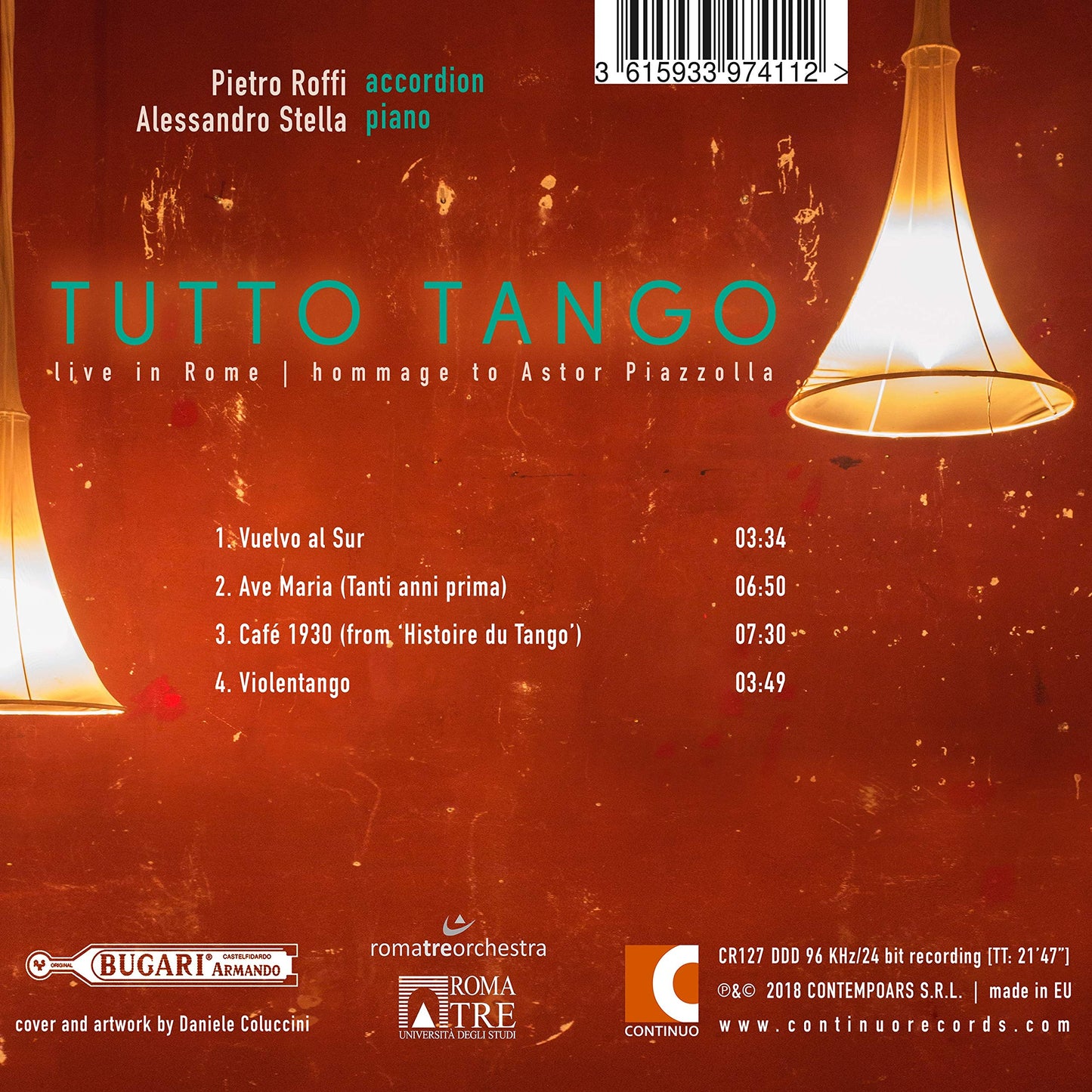 TUTTO TANGO, LIVE IN ROME