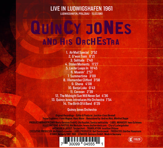 Big Bands Live: Quincy Jones & His Orchestra