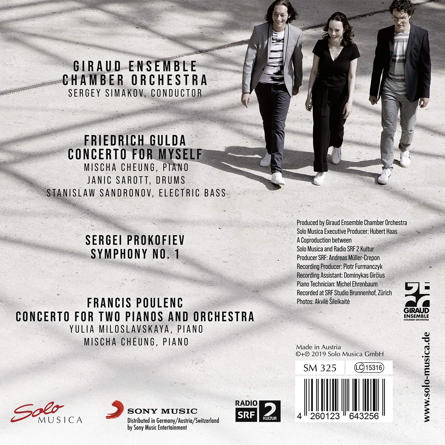 Gulda - Prokofiev - Poulenc