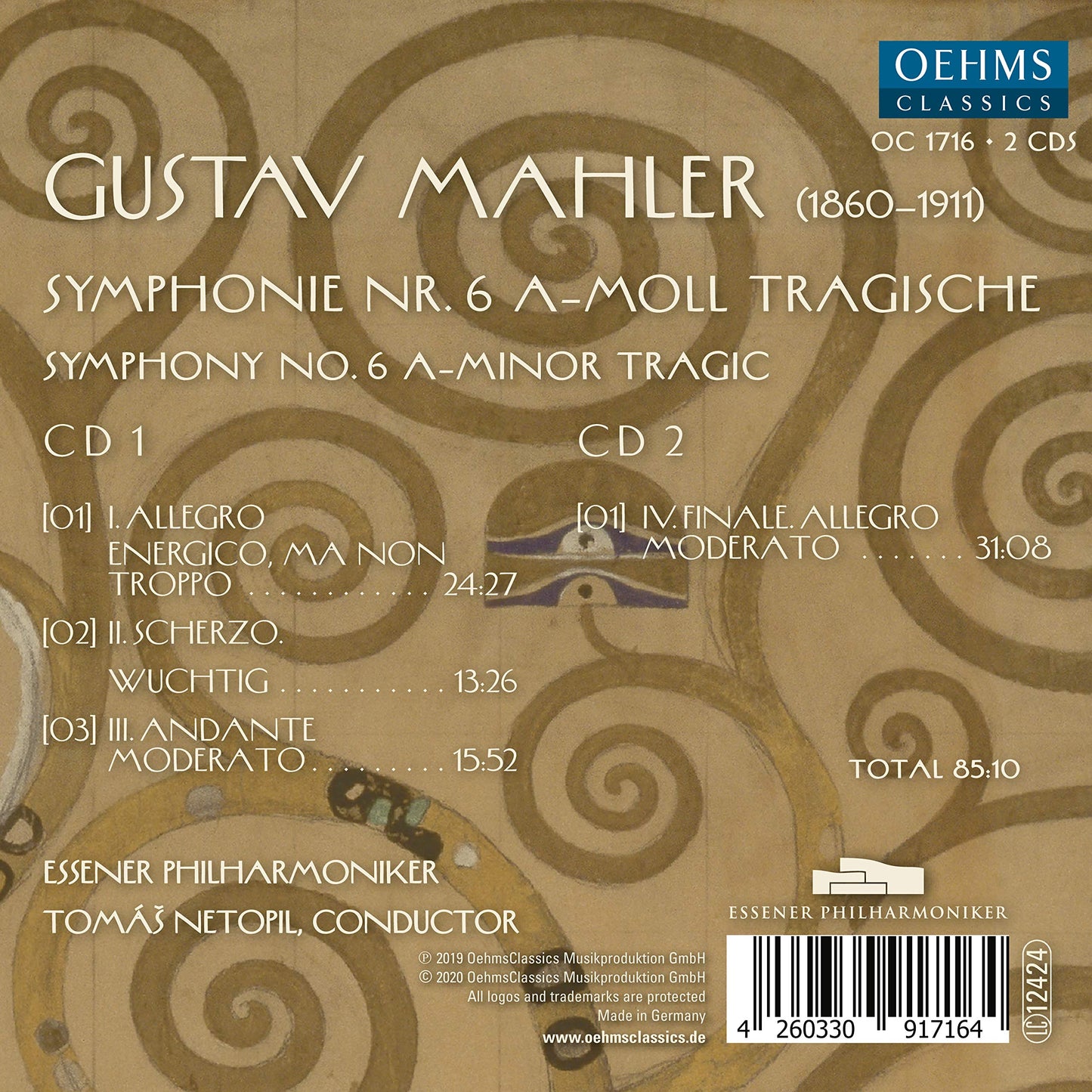 Mahler: Symphony No. 6