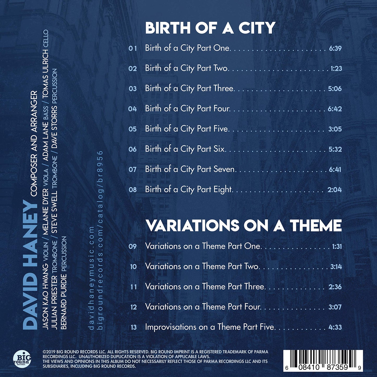 Birth of a City