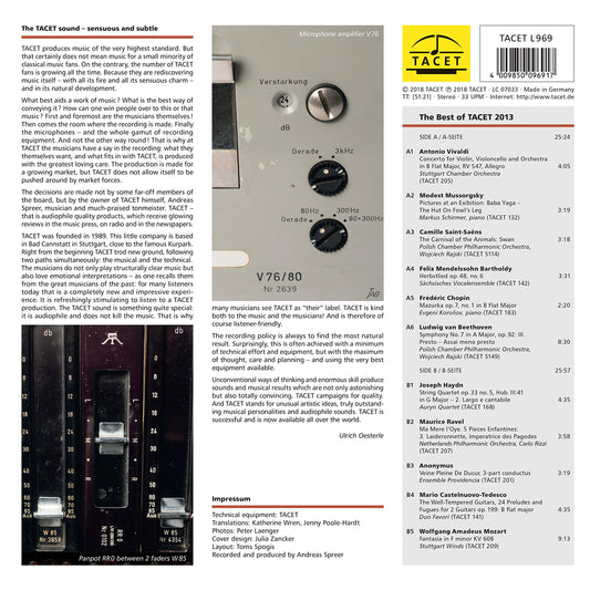 THE BEST OF TACET 2013 (LP)