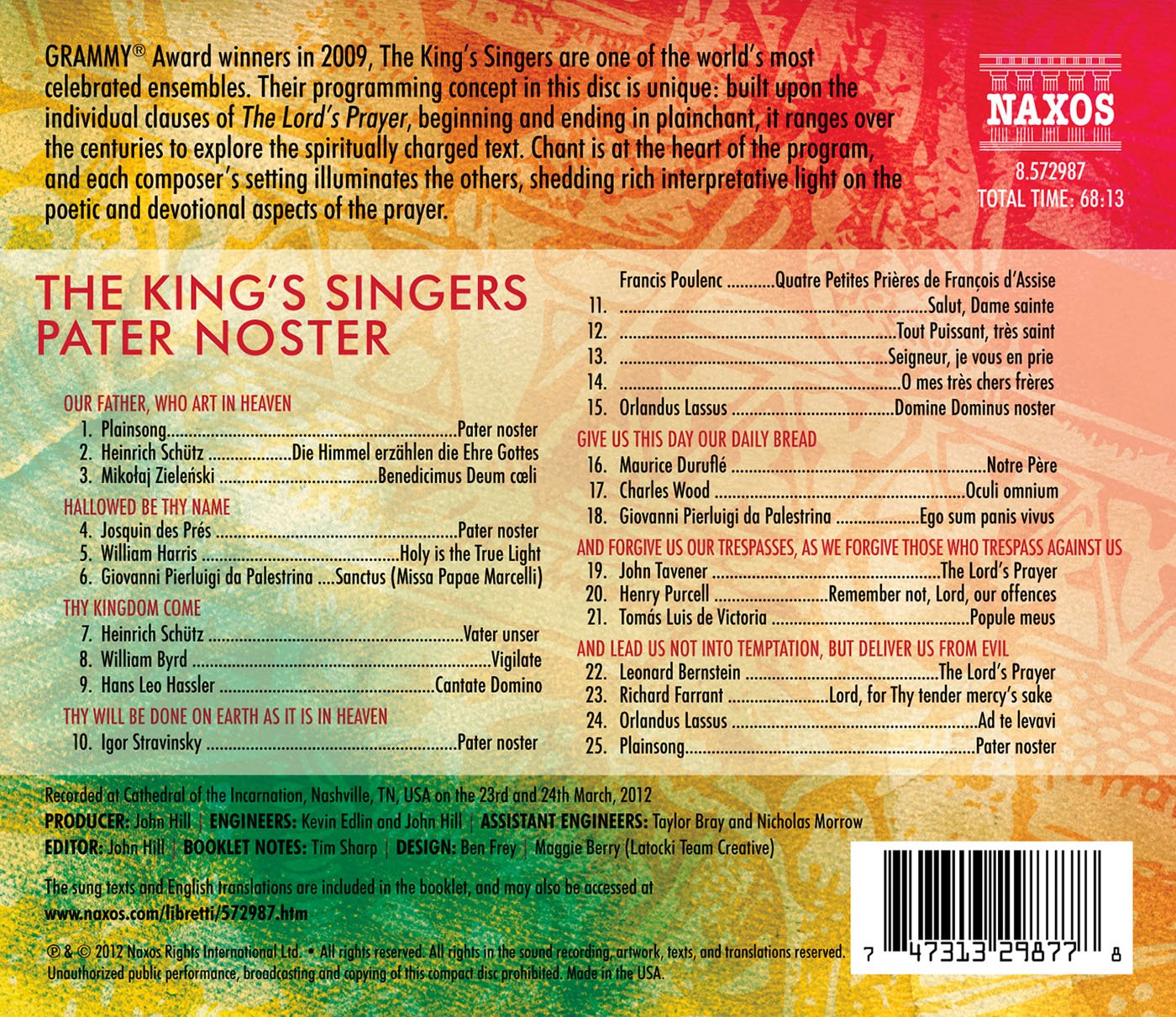 Pater Noster: A Choral Reflection on the Lord's Prayer