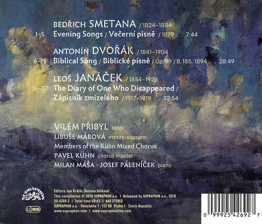 Janacek - The Diary of One Who Disappeared; Dvorak - Biblica