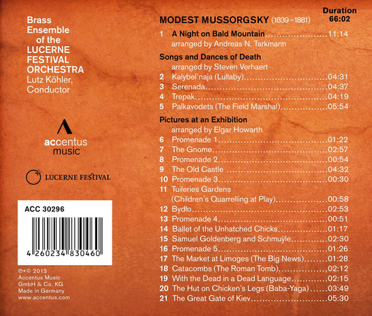 Mussorgsky: Pictures at an Exhibition, Songs & Dances of Dea