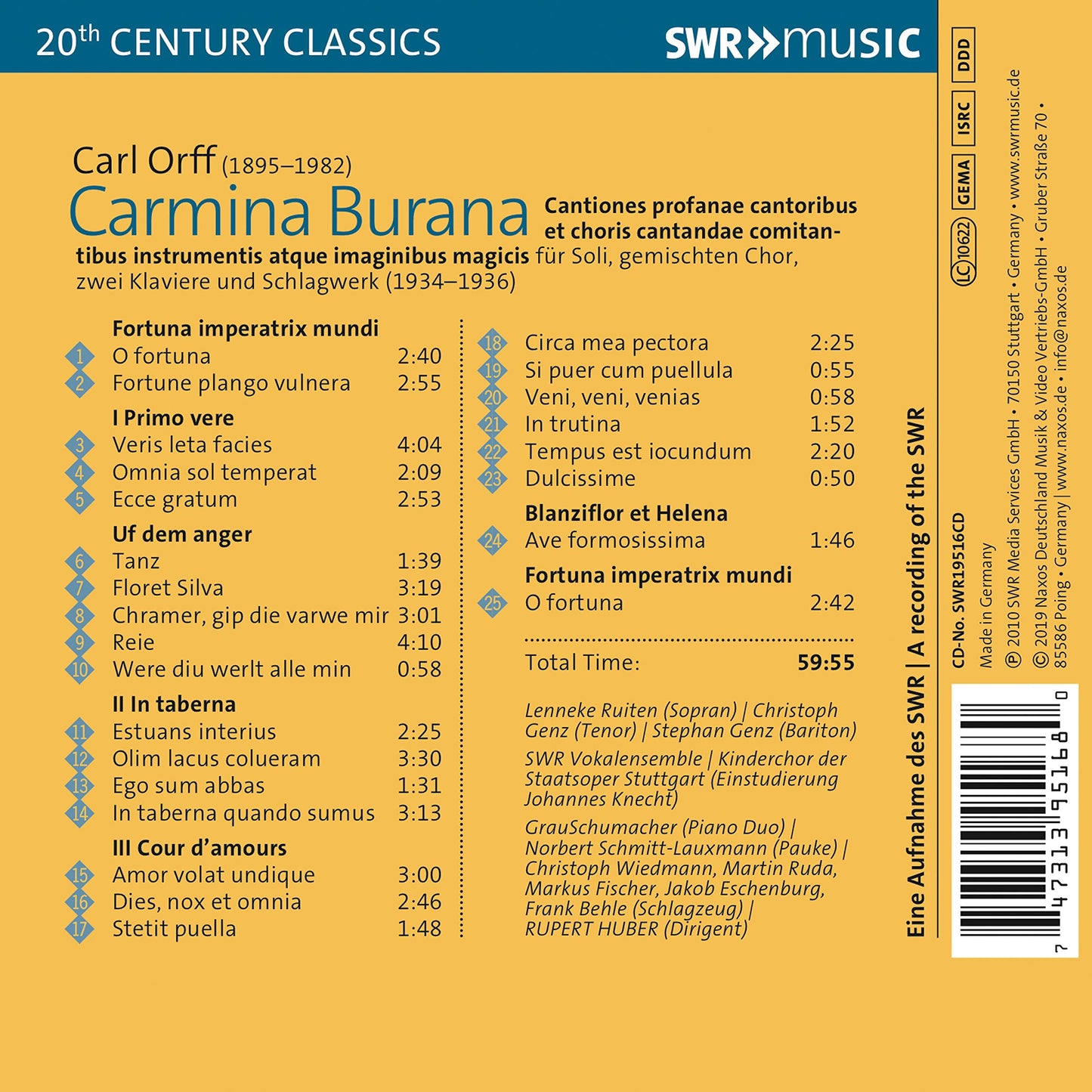 Orff: Carmina Burana