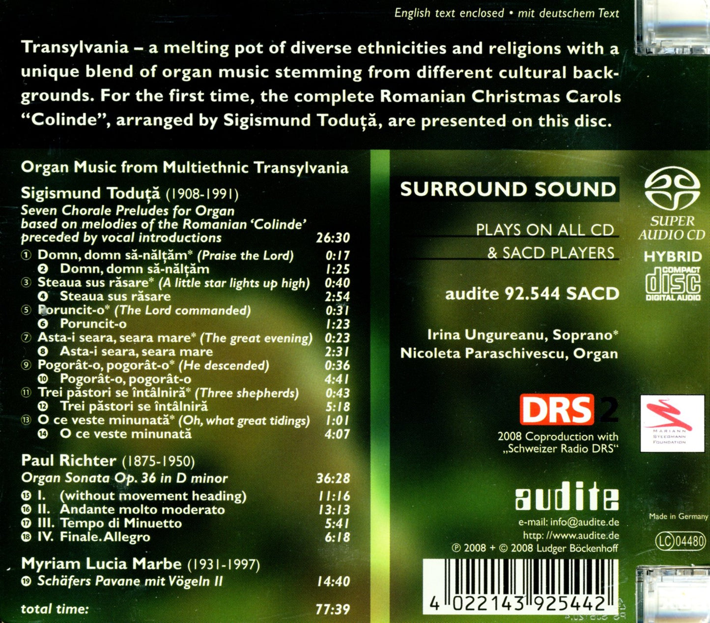 ORGAN MUSIC FROM MULTIETHNIC T