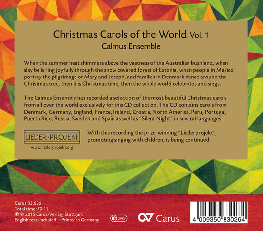 V1: CHRISTMAS CAROLS OF WORLD