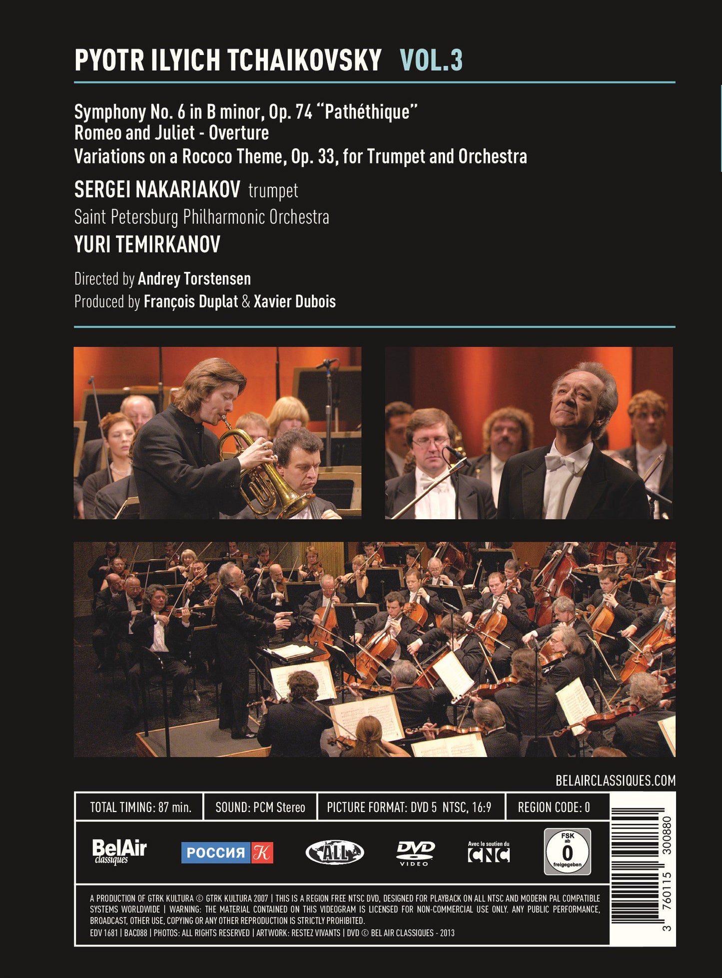 TCHAIKOVSKY VOL. 3