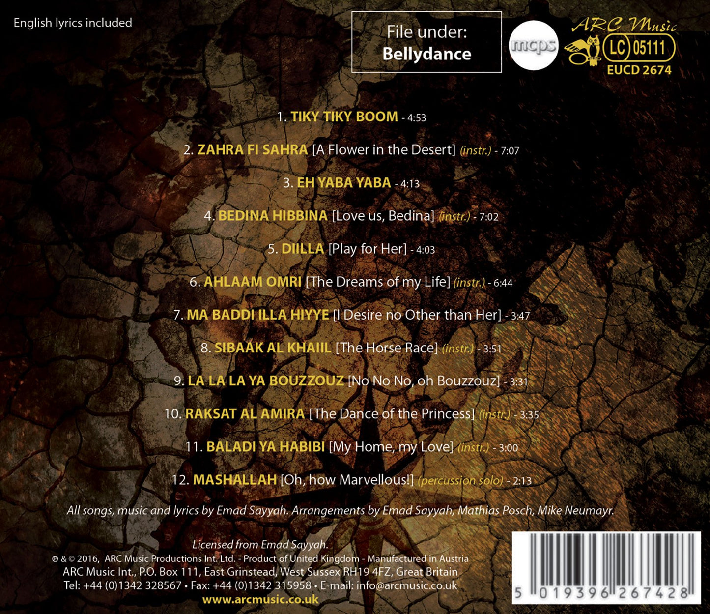 Modern Belly Dance from Lebanon: The Dance of the Princess