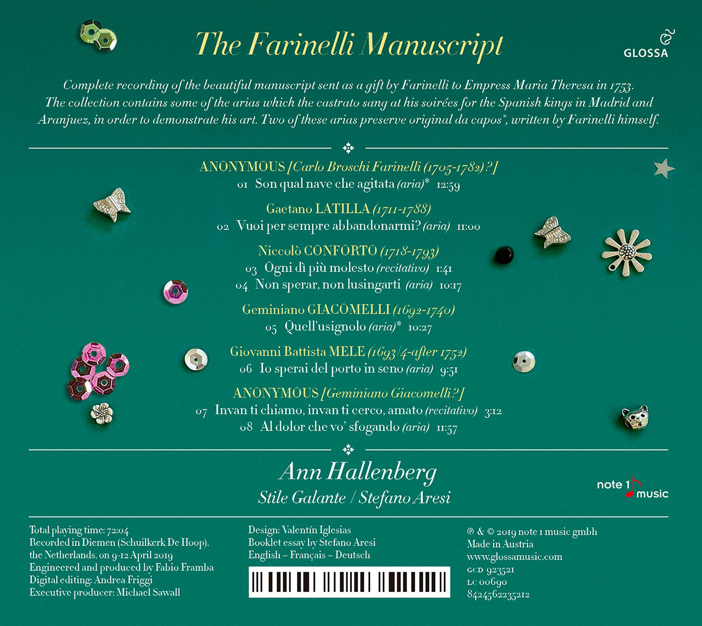 The Farinelli Manuscript