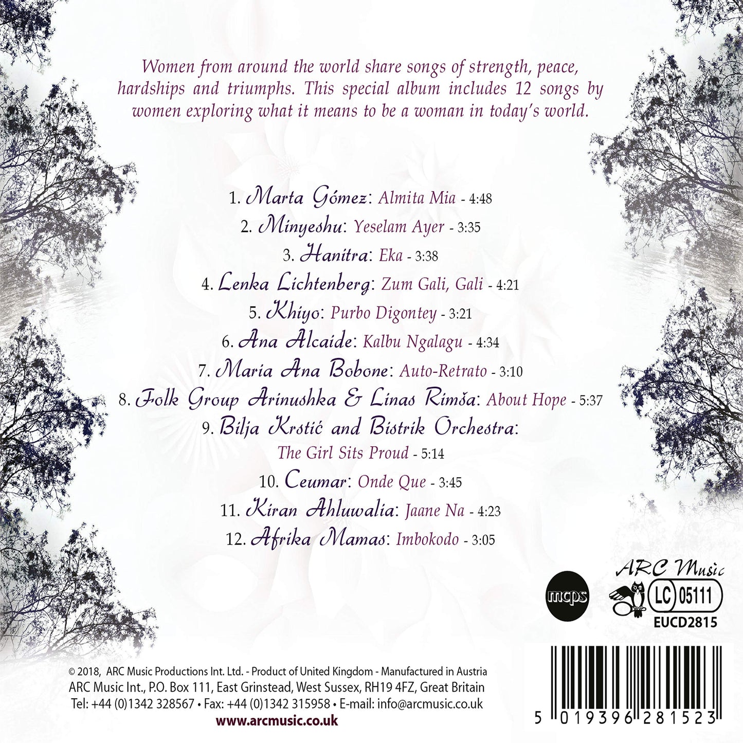 A Woman's World: Songs of Resilience and Hope