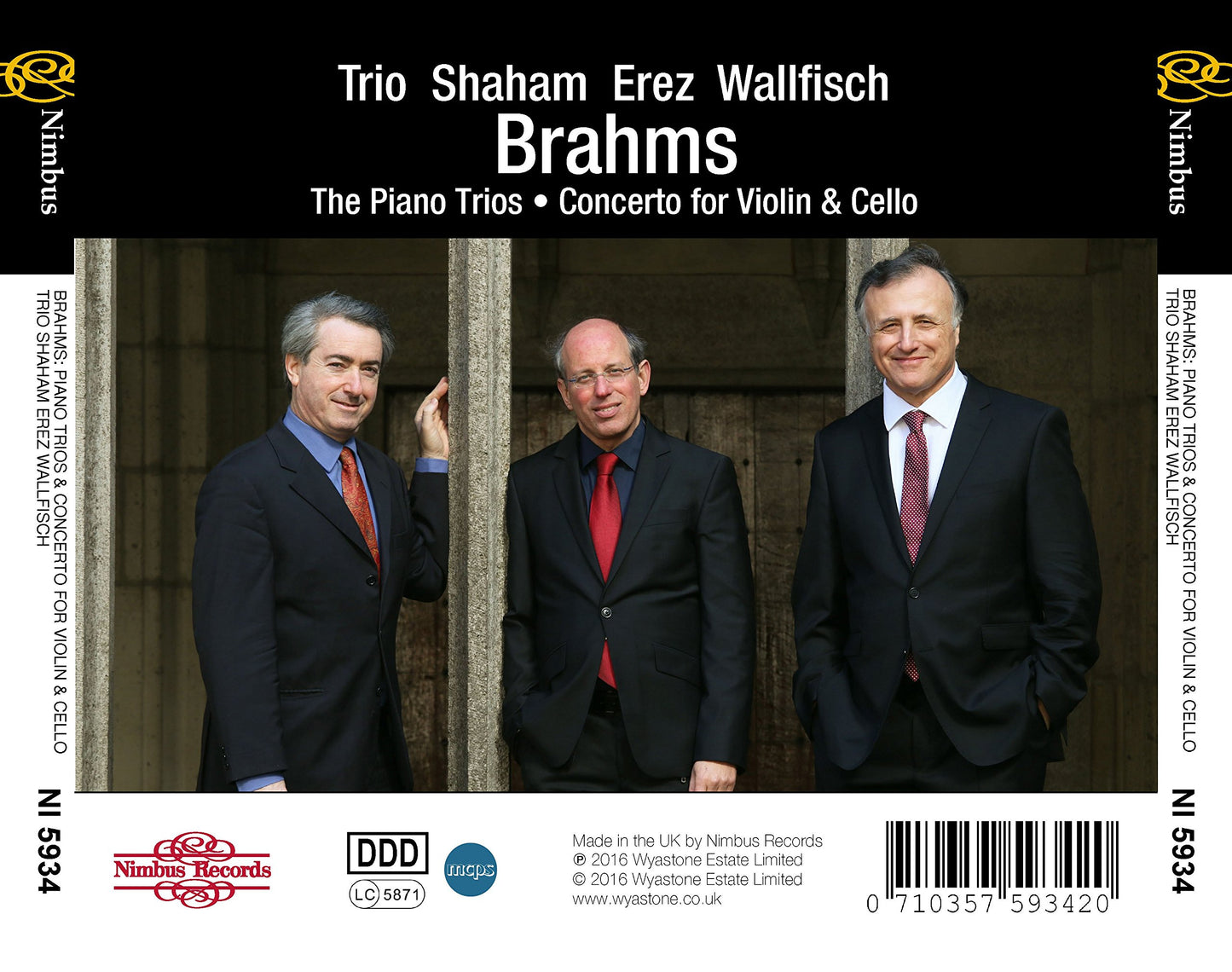 Brahms: Piano Trio Nos. 1-3 - Concerto for Violin & Cello