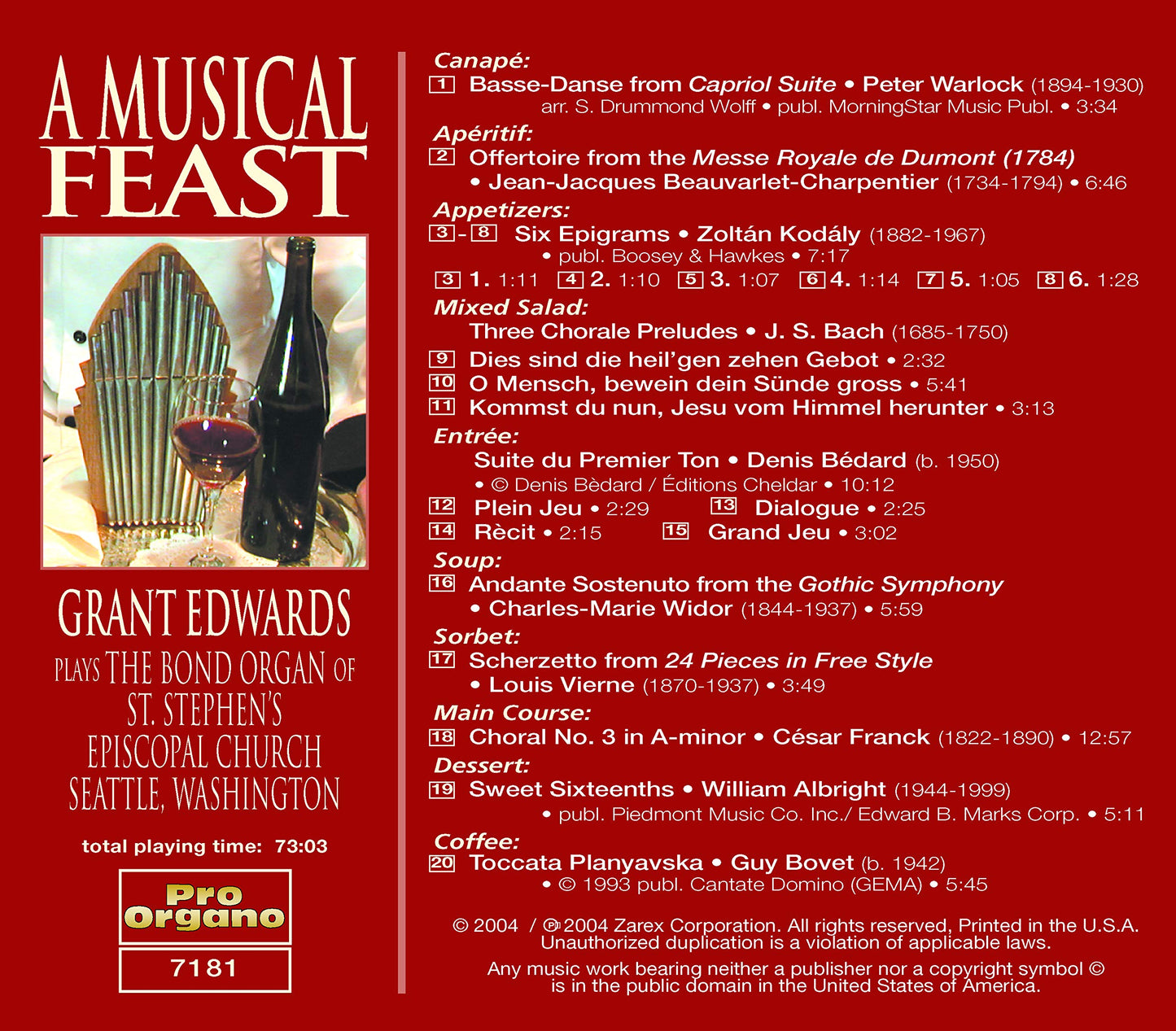 A Musical Feast
