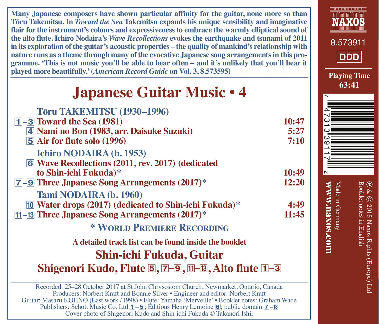 Japanese Guitar Music, Vol. 4