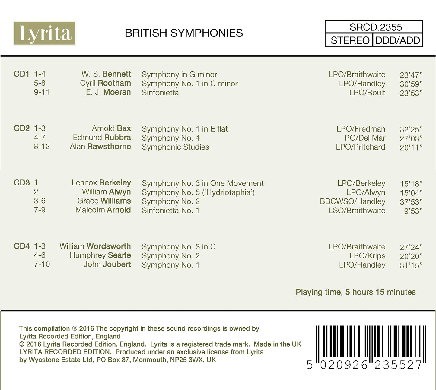British Symphonies