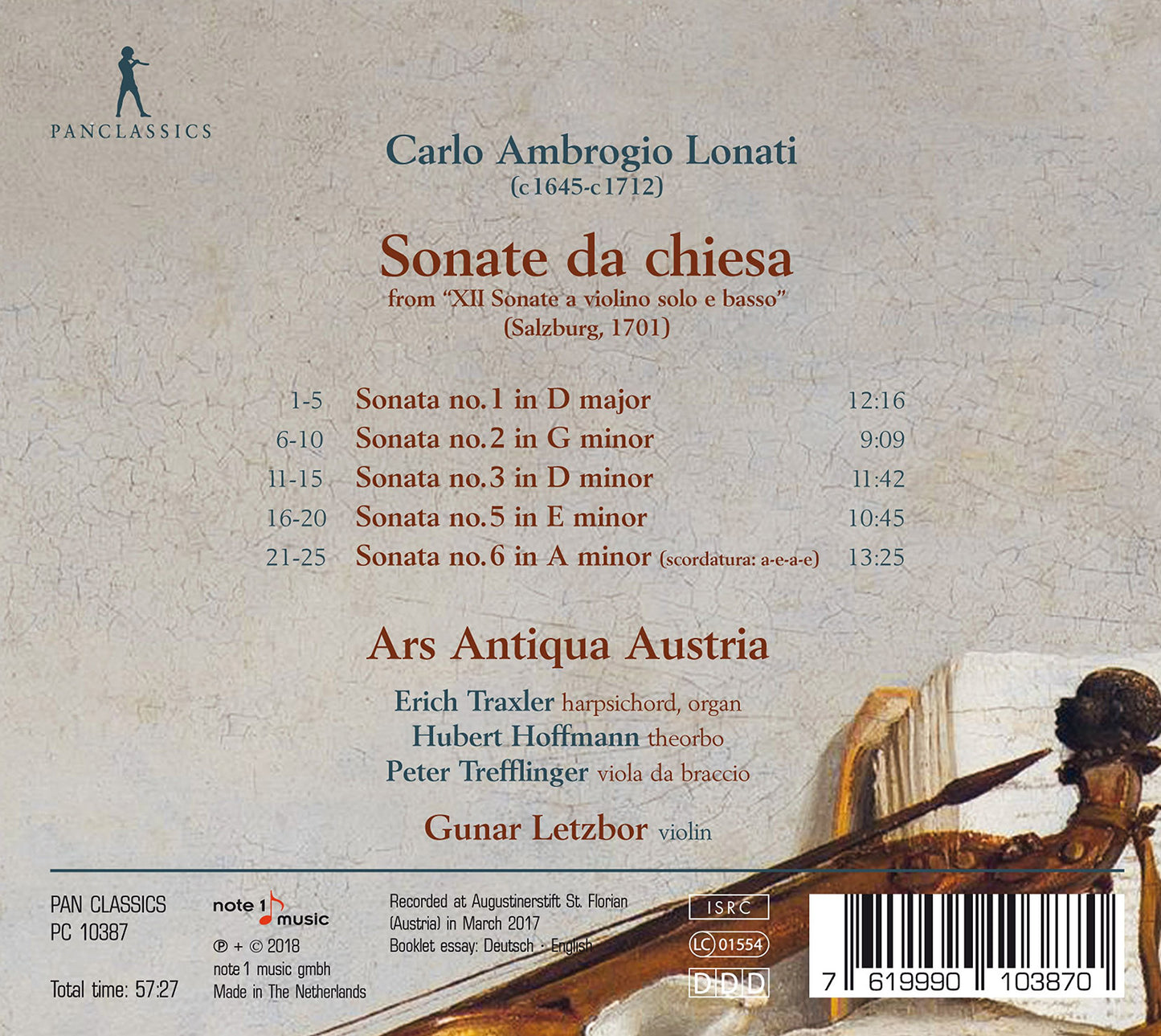 Lonati: Sonate da chiesa