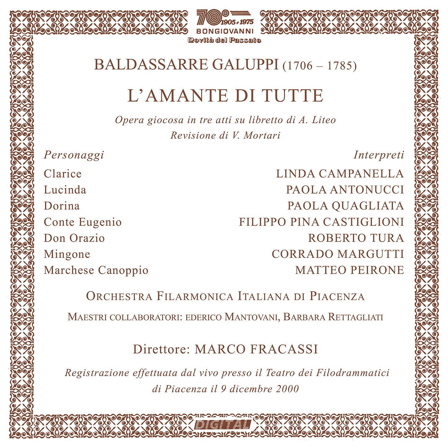 L'Amante di tutte