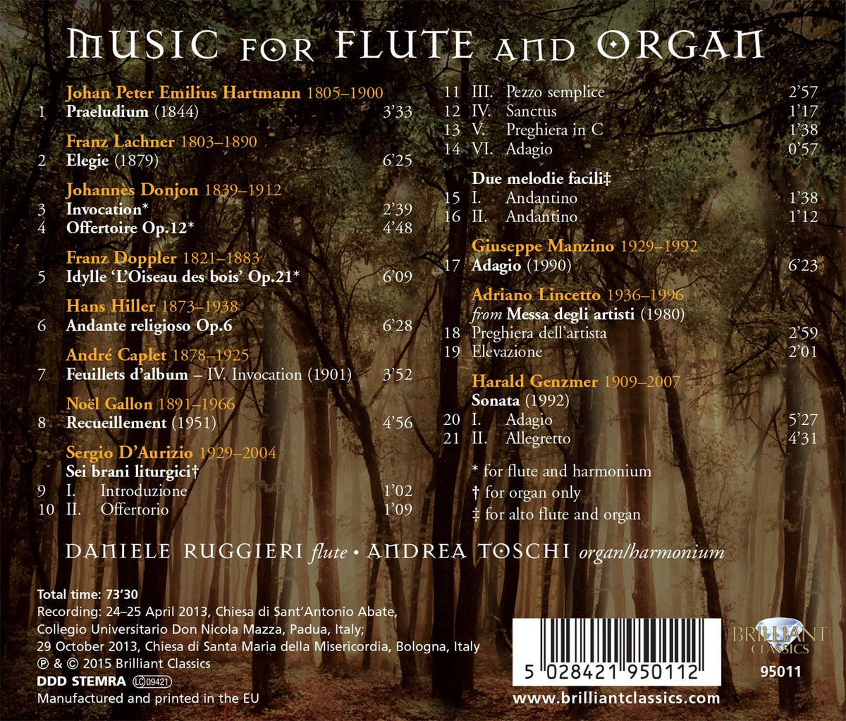 Music for Flute and Organ
