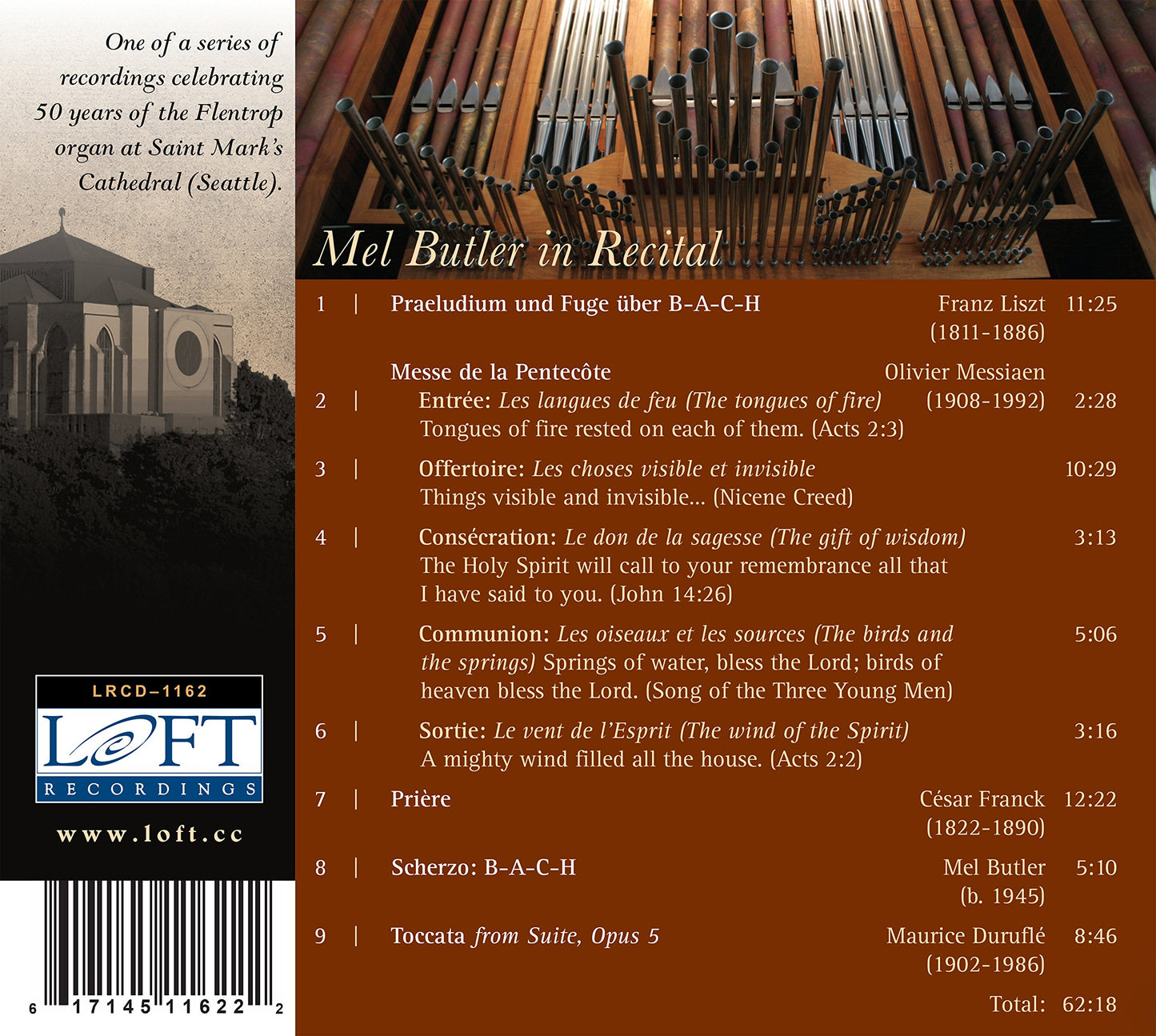 Mel Butler in Recital