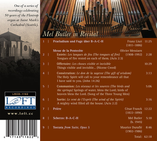 Mel Butler in Recital