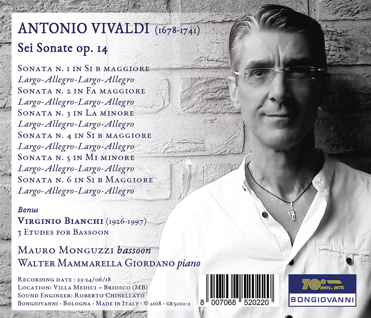Vivaldi: 6 Sonate, Op. 14