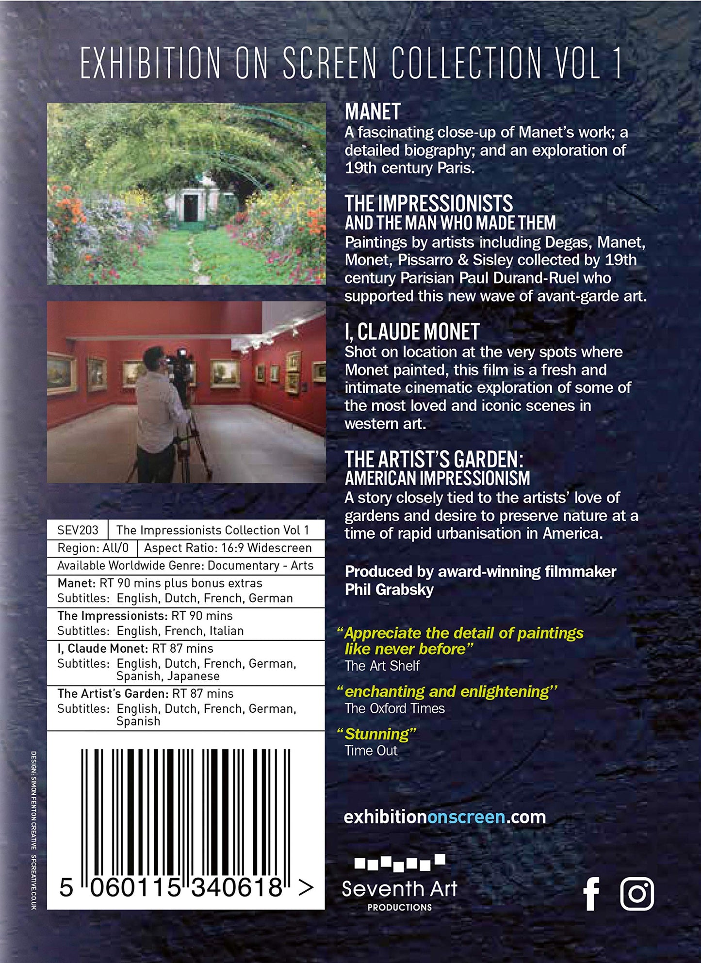 Exhibition on Screen Collection, Vol. 1 - The Impressionists