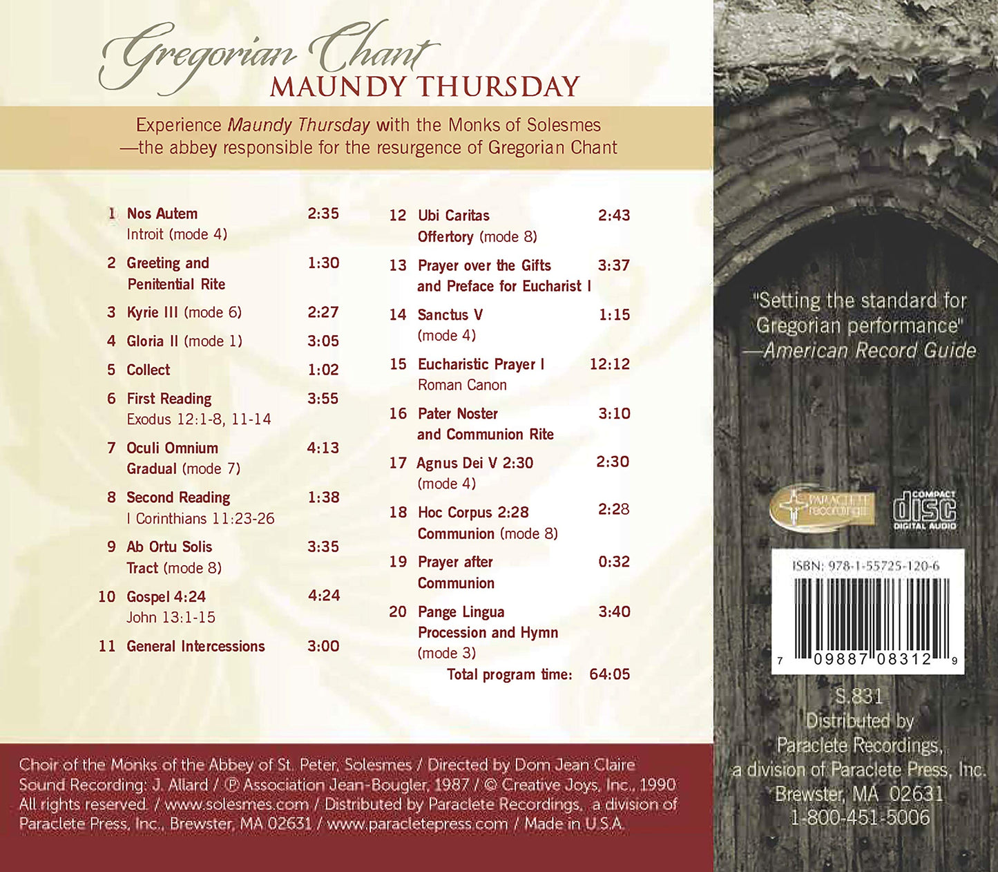 MAUNDY THURSDAY