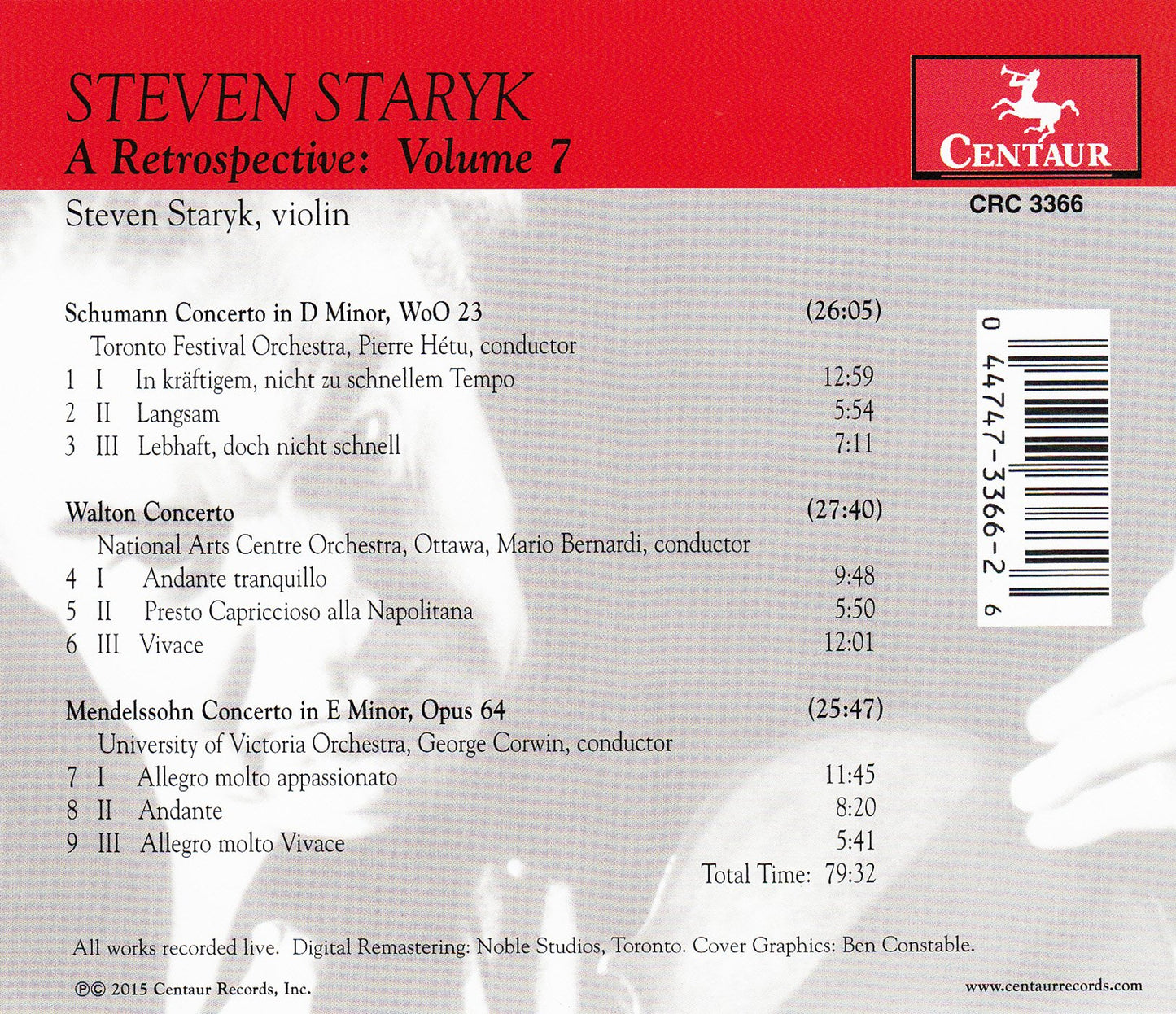 Steven Staryk: A Retrospective, Vol. 7