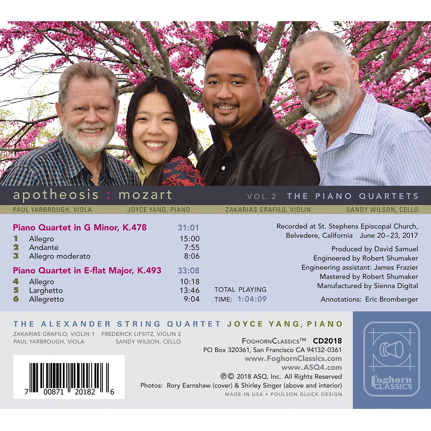Mozart: The Piano Quartets