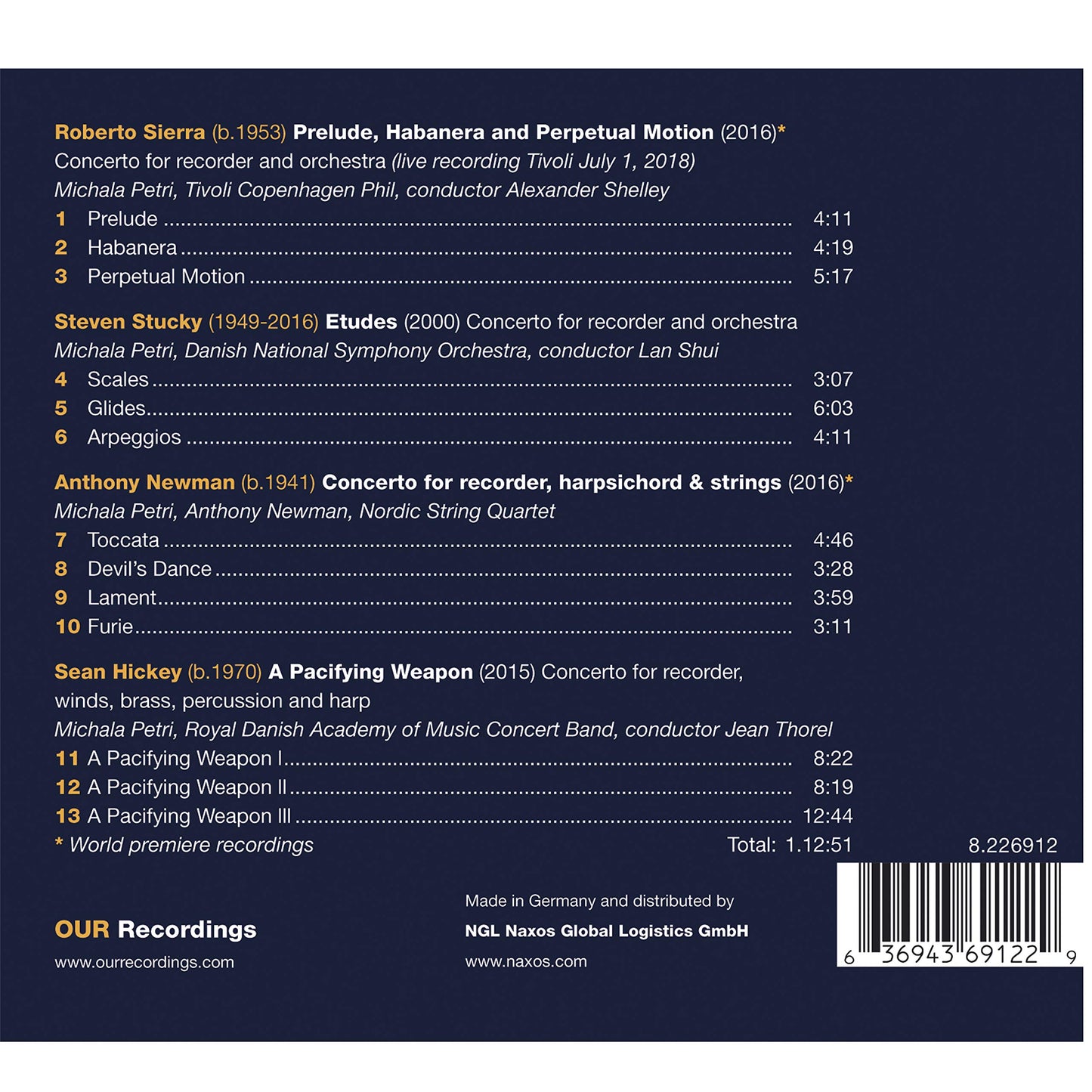 American Recorder Concertos