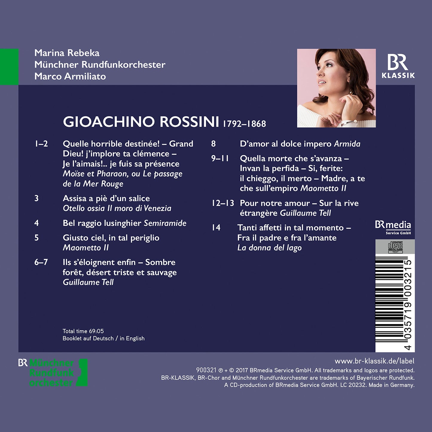Amor fatale: Rossini Arias