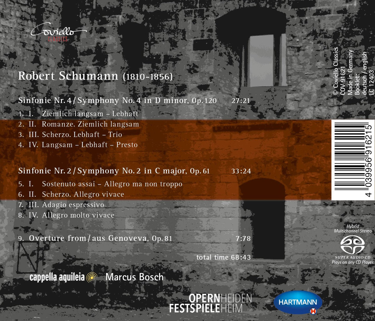 SYMPHONIES NOS. 4 & 2