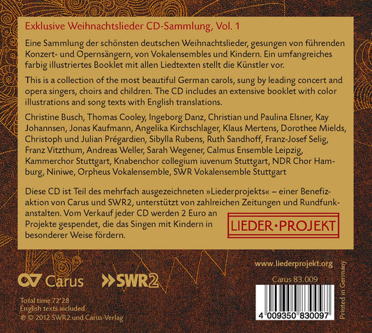 V 1: CHRISTMAS CAROLS (WEIHNAC