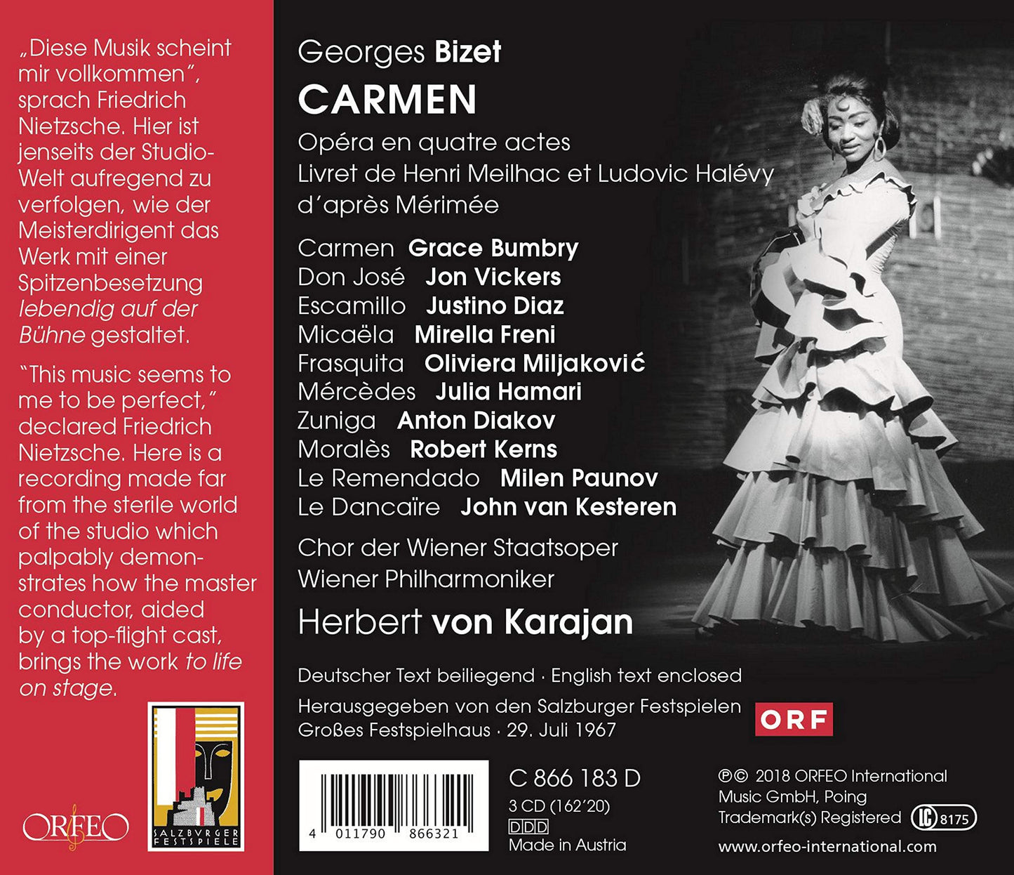 Bizet: Carmen, WD 31 (Live)