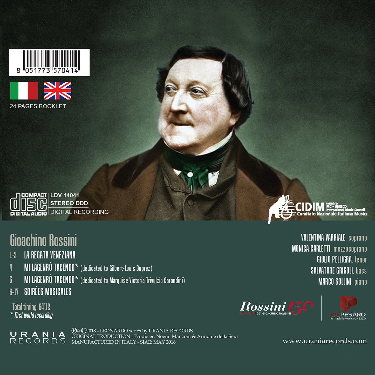 Rossini: Soirées musicales & Other Works
