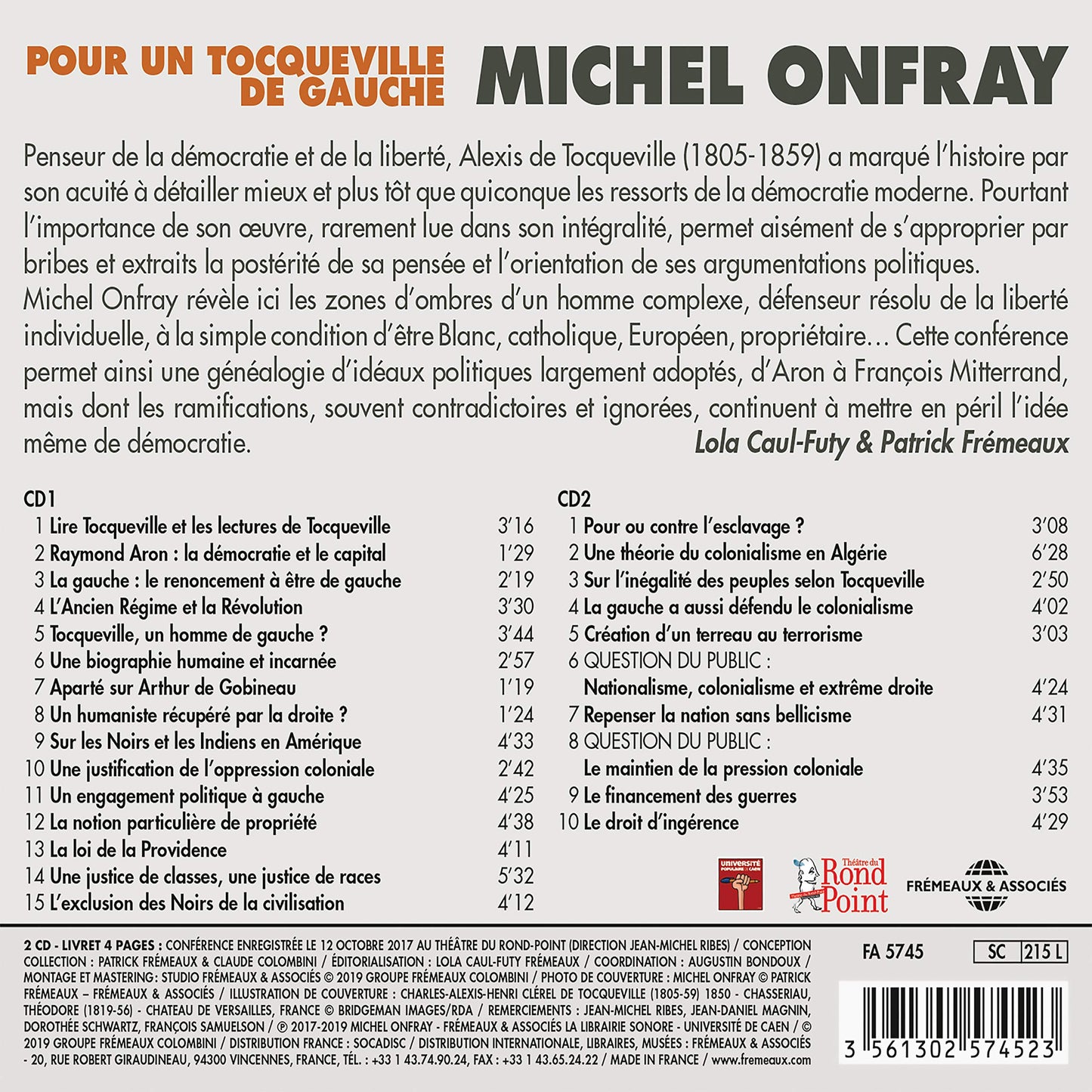 POUR UN TOCQUEVILLE DE GAUCHE