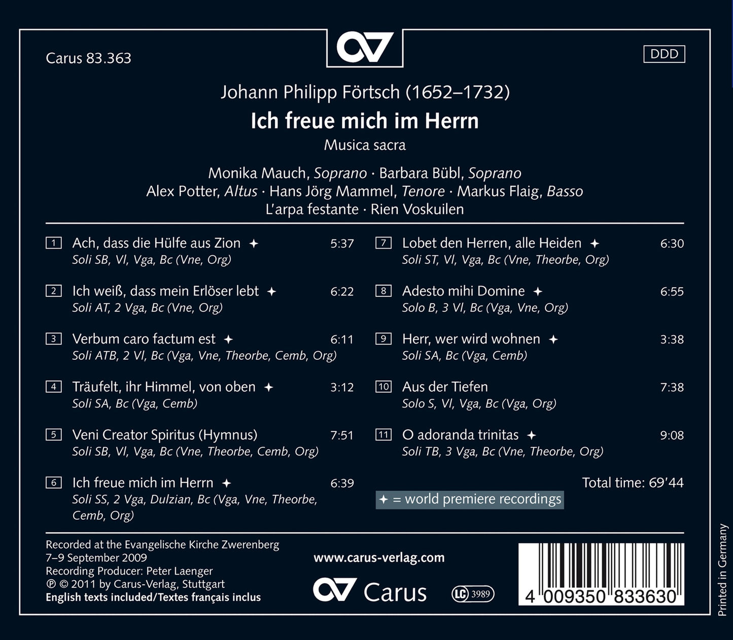 Ich freue mich im Herrn