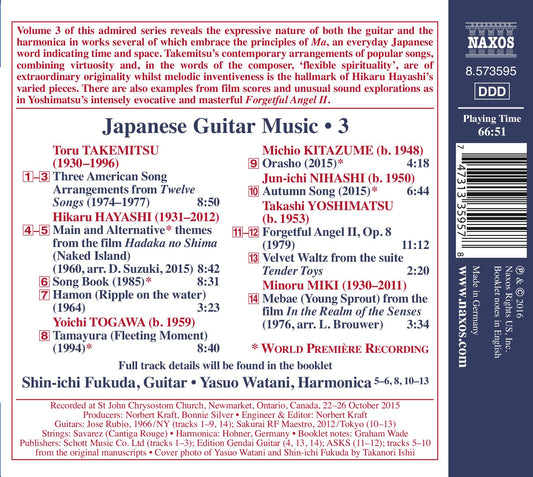 Japanese Guitar Music, Vol. 3