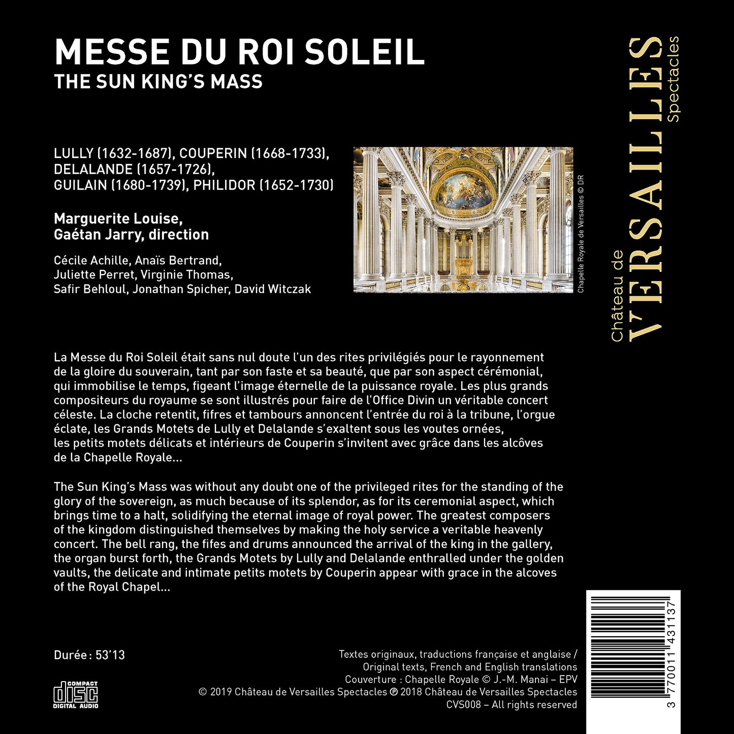 Messe du Roi Soleil