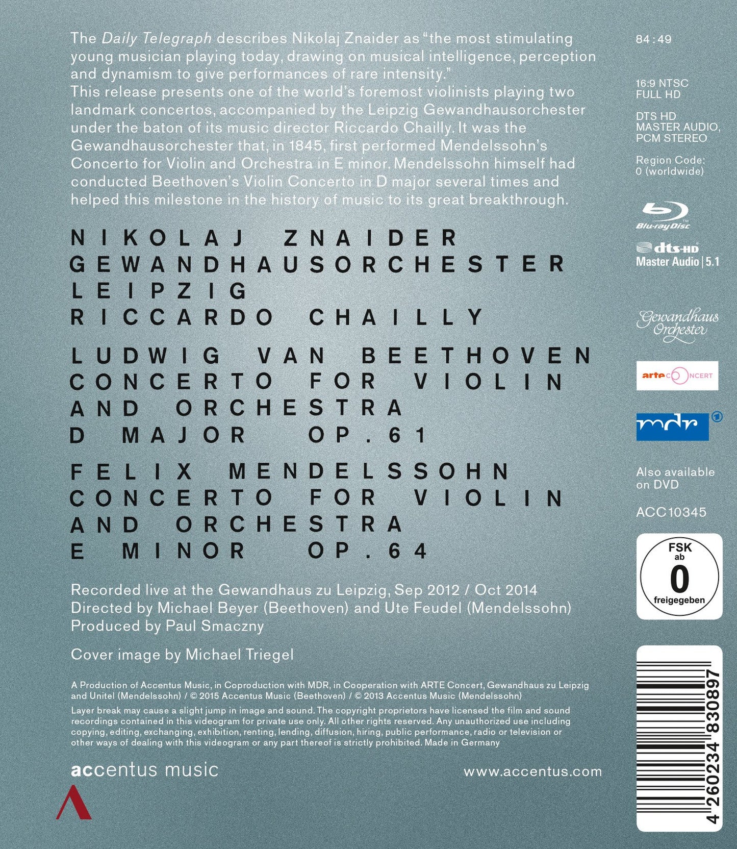Beethoven - Mendelssohn: Violin Concertos