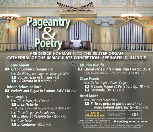 Pageantry & Poetry