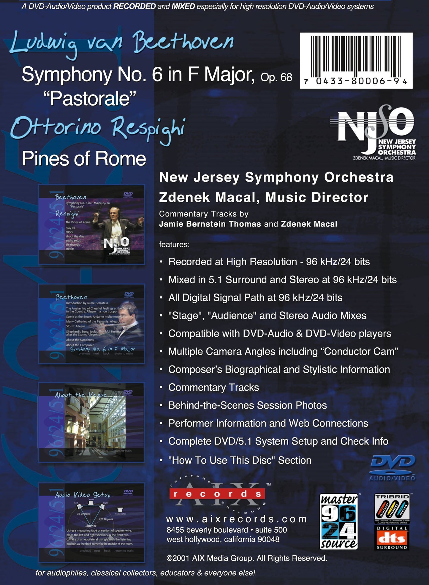 SYMPHONY NO. 6  PINES OF ROME